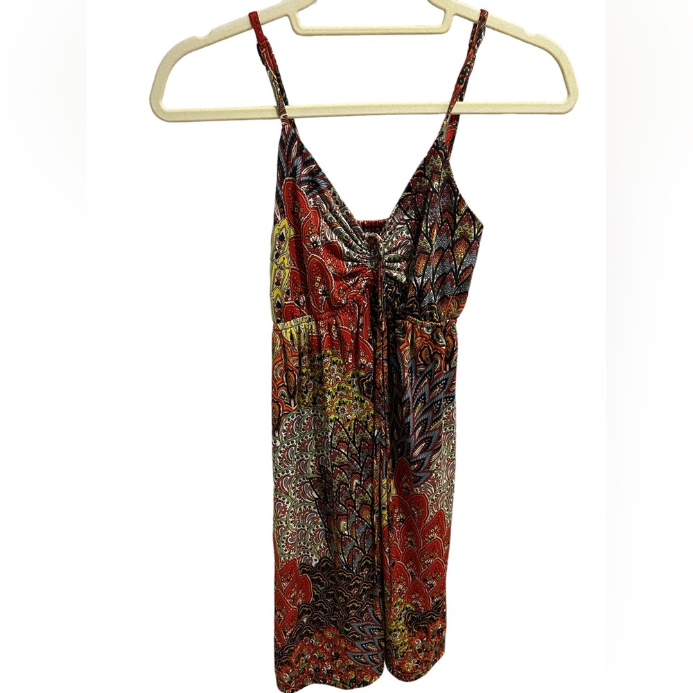 Women’s colorful patterned dress size S/M
